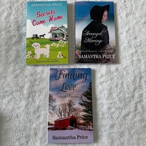 Three books by Samantha Price